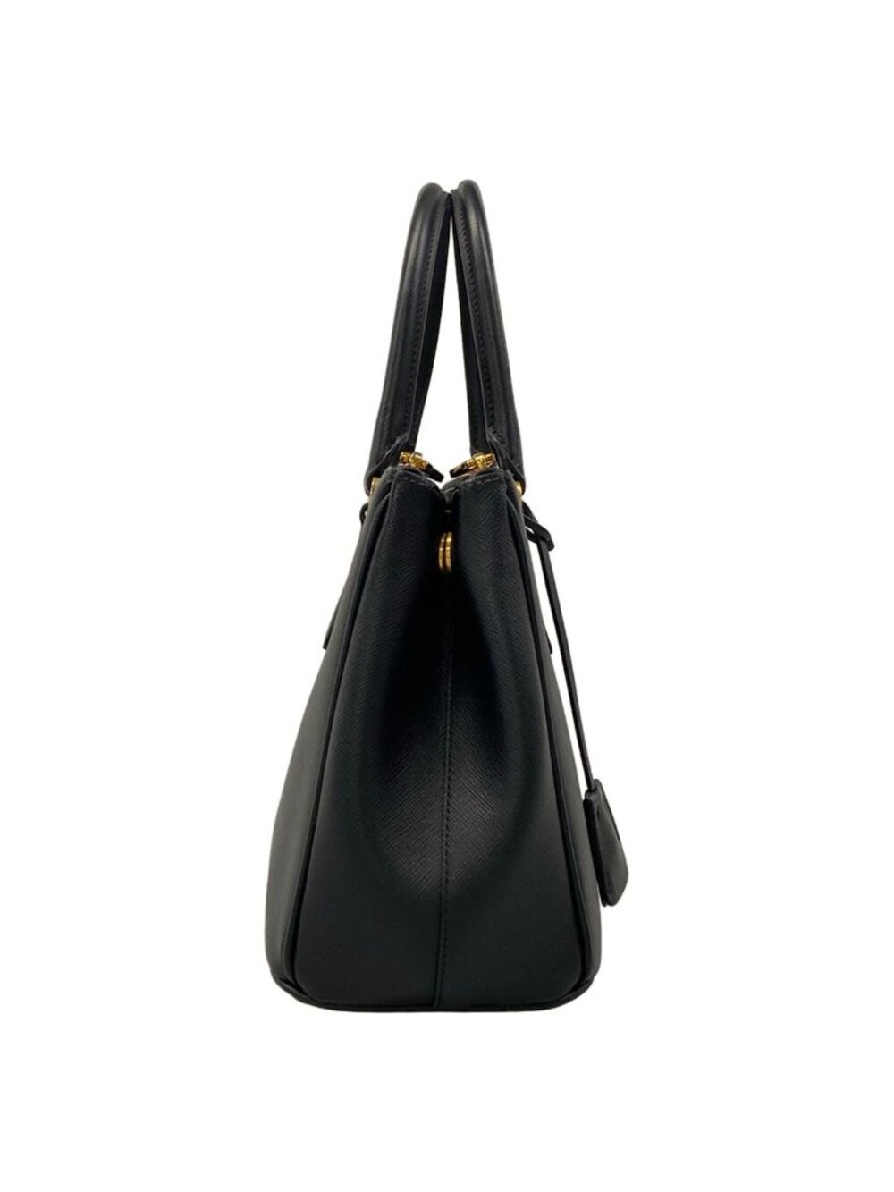 Prada Handbag Galleria Black Leather - Picture 2 of 15